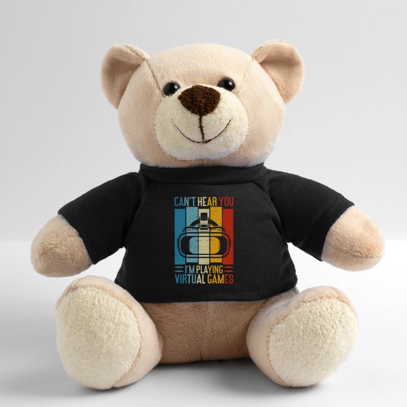 Virtual Reality Athlete Witzer VR Gamer Headset Teddy Bear