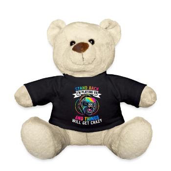Virtual Reality Athlete Witzer VR Gamer Headset - Teddy Bear - black - Front