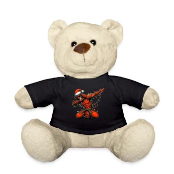 Dabbing Samurai Warrior Sonnenbrille Cute Christma - Teddy - Schwarz - Vorne