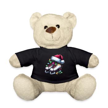 skating skater artist - Teddy Bear - black - Front