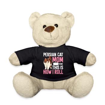 Perserkatze Mama Das ist, wie ich rollen Katze Mam - Teddy - Schwarz - Vorne