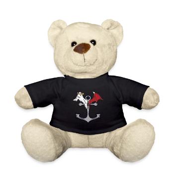 Anker Seefahrt himmlisch teuflisch maritim - Teddy - Schwarz - Vorne