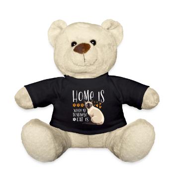 Chat tonkinois - Nounours - noir - Devant