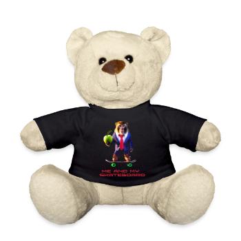 Fun monkey - Teddy - Schwarz - Vorne