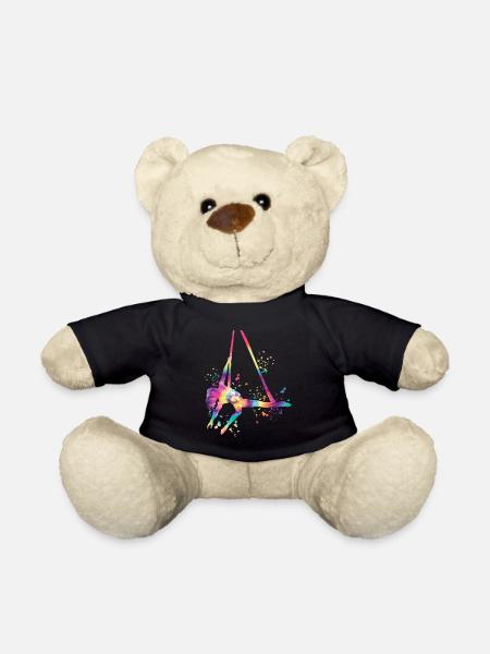 Vertikaltuch Luftakrobatik Aerial Silk - Teddy - Schwarz