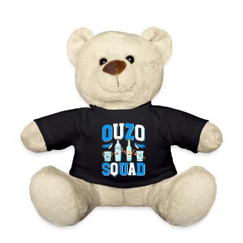 Griechenland Ouzo - Teddy - Schwarz - Vorne