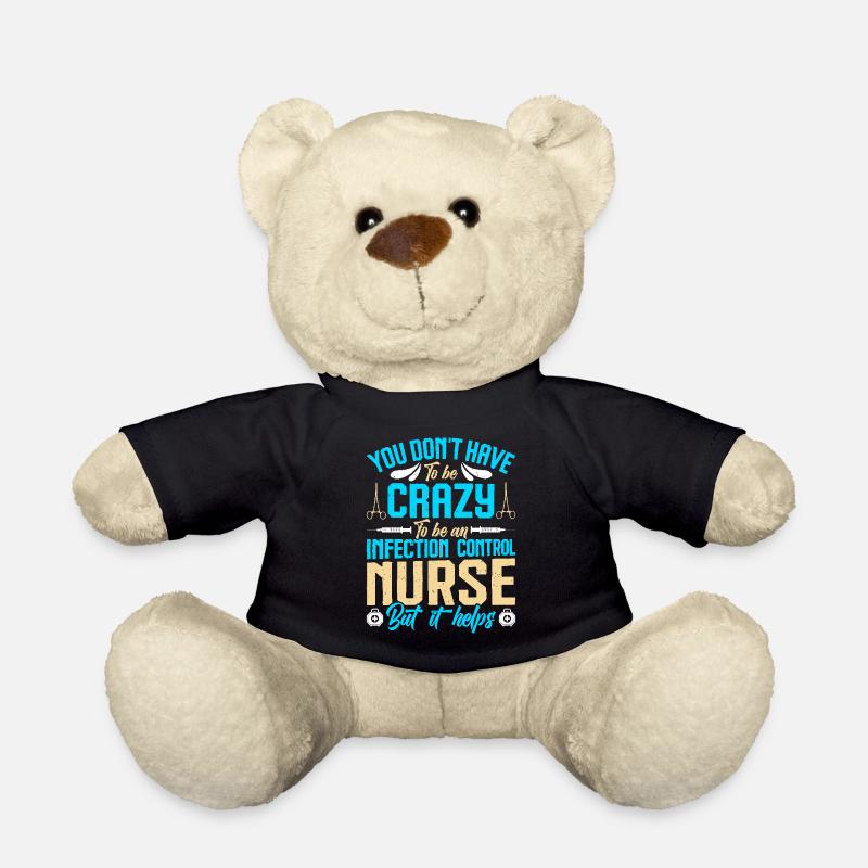 Pflegekraft Infektionskontrolle - Teddy - Schwarz