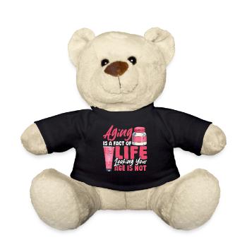 Haare, Haut, Nägel, Hautarzt, Kosmetikerin - Teddy - Schwarz - Vorne