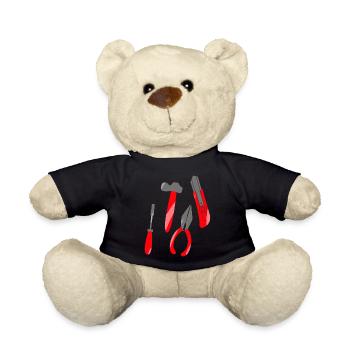 Craftsman looking for tool design - Teddy Bear - black - Front