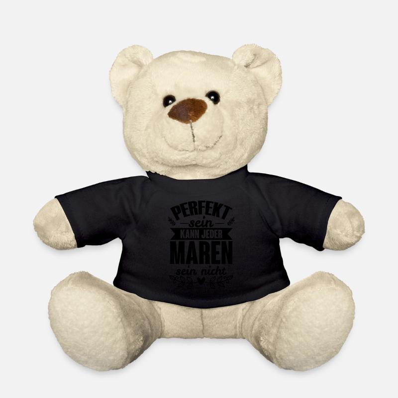 Maren - Perfekt Sein Kann Jeder Maren Nicht - Teddy - Schwarz