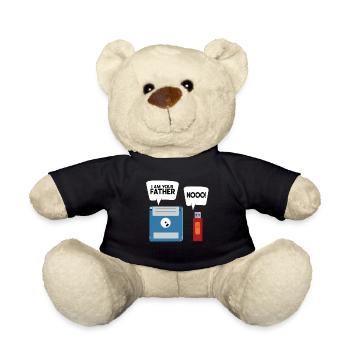 Programmierer Computercodierungssoftwareentwickler - Teddy - Schwarz - Vorne