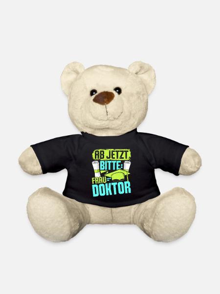Doktorarbeit AB JETZT BITTE FRAU DOKTOR Lustiges - Teddy - Schwarz