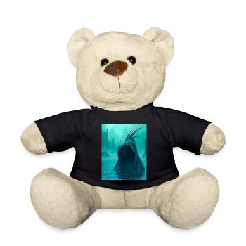 Vodnik, slawischer Wasserdämon, der in tiefen Flüssen lauert - Teddy - Schwarz - Vorne
