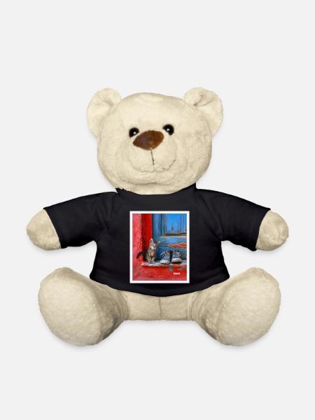 sweet cat - Teddy Bear - black