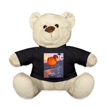 An Aperoli a day ... - Teddy Bear - black - Front