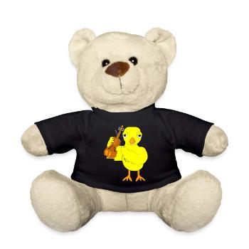 Violon Chick - Nounours - noir - Devant