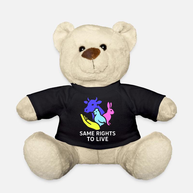 same rights to live - Teddy Bear - black
