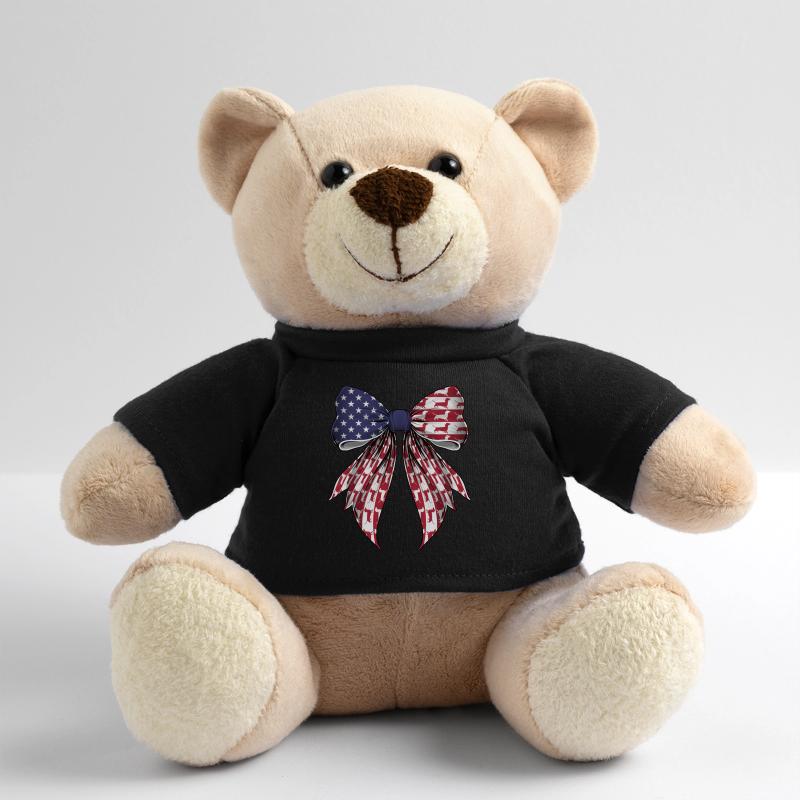 Coquette Arc Teckel Chien Drapeau US Nounours