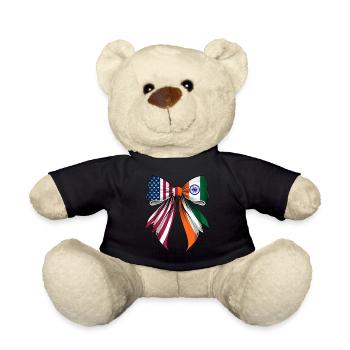 Kokette Schleife Indien Wurzeln Erbe Indischer - Teddy - Schwarz - Vorne