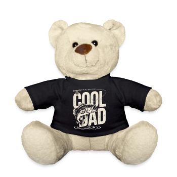 Cooler Papa Angeln - Teddy - Schwarz - Vorne