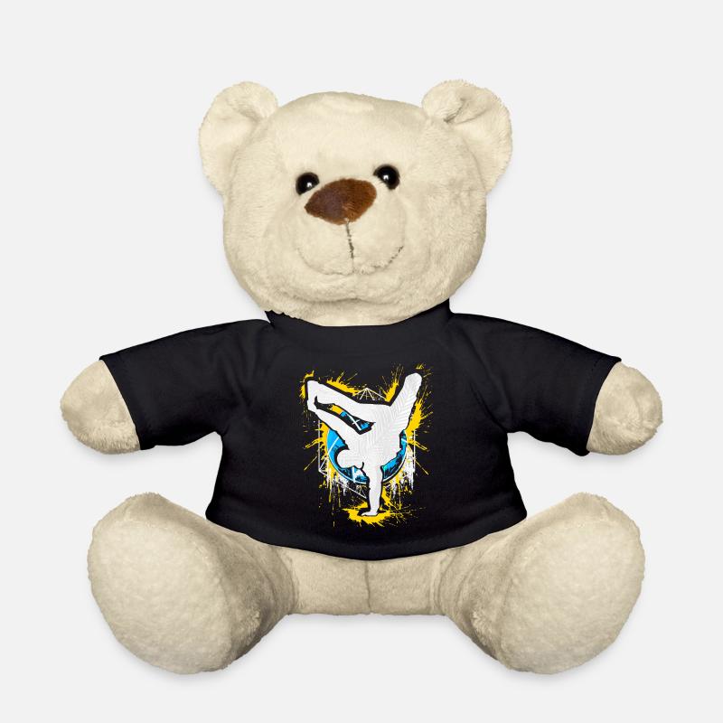 Breakdance Handstand Bboy - B-Boying Breakdancer - Teddy - Schwarz