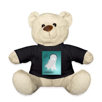 Ghost avec casque - Nounours - noir - Devant