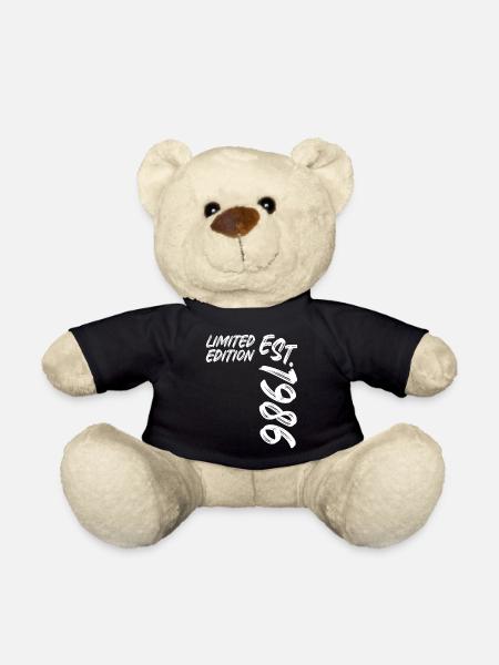 Limited Edition Est. 1986 - Teddy - Schwarz