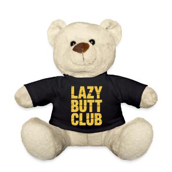 Entraînement de fitness à la salle de sport de Lazybuttclub - Nounours - noir - Devant