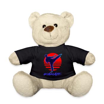 Karate - Teddy - Schwarz - Vorne