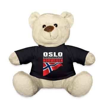 Oslo - Teddy Bear - black - Front