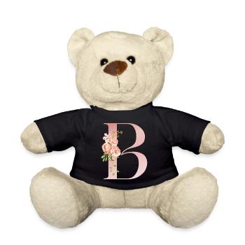 B Florale Pastel - Nounours - noir - Devant