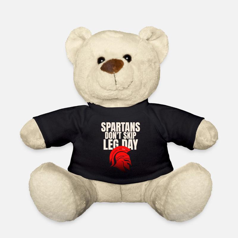 Überspring es nicht - Teddy - Schwarz
