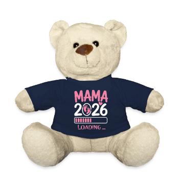 Mama 2026 Schwanger - Teddy - French Navy - Vorne