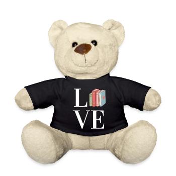 Booklover - Teddy - Schwarz - Vorne