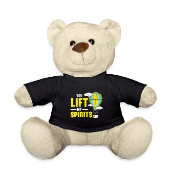 You Lift My Spirits Balade en montgolfière - Nounours - noir - Devant