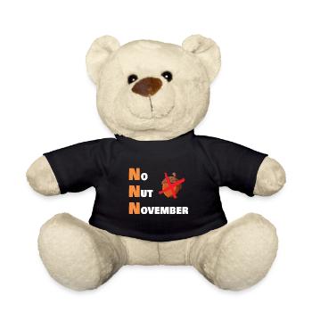 No nut november - Teddy - Schwarz - Vorne