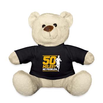 Ultramarathon Trail Running Ultramarathon Runner Ges - Nounours - noir - Devant
