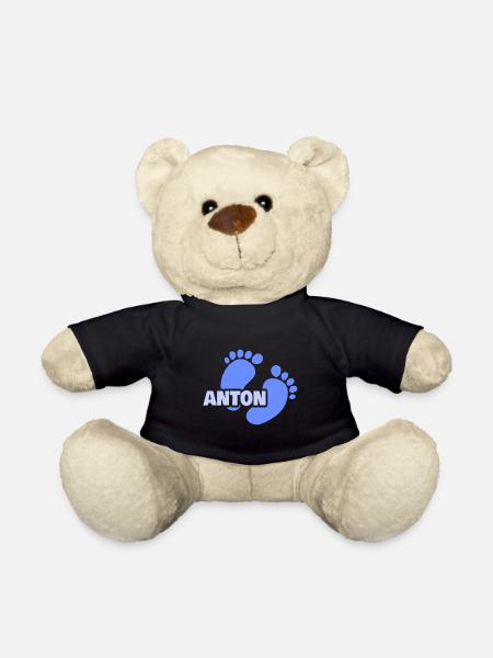 Geburt Anton - Teddy - Schwarz