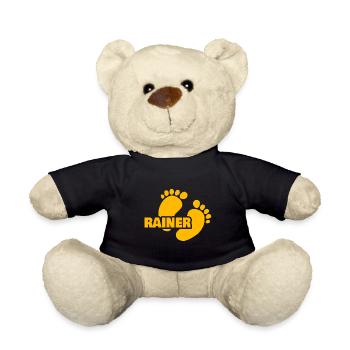 Geburt Rainer - Teddy - Schwarz - Vorne