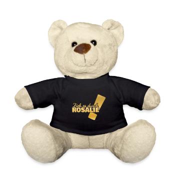 Vorname Rosalie - Teddy - Schwarz - Vorne