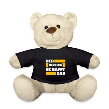 Masseuse de travail - Nounours - noir - Devant
