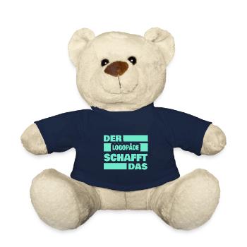 Speech therapist - Teddy Bear - french navy - Front