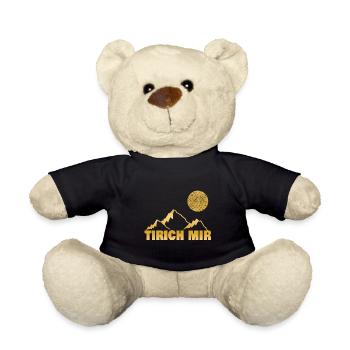 mir als Berg - Teddy - Schwarz - Vorne