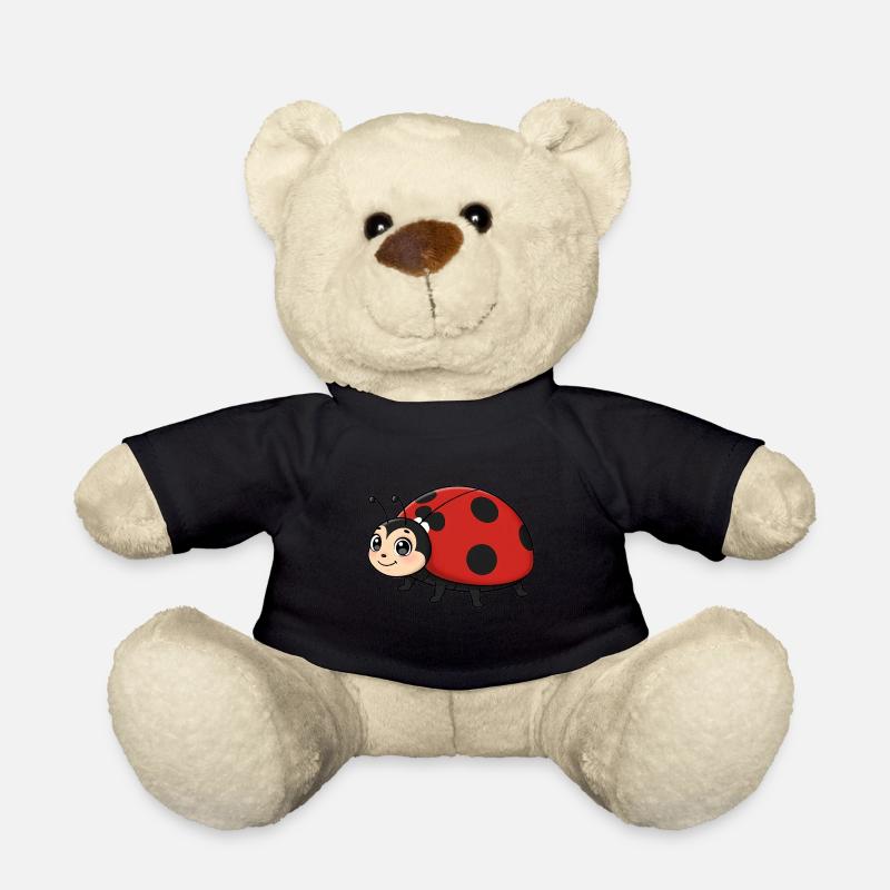 Tier Cartoon Marienkäfer - Teddy - Schwarz
