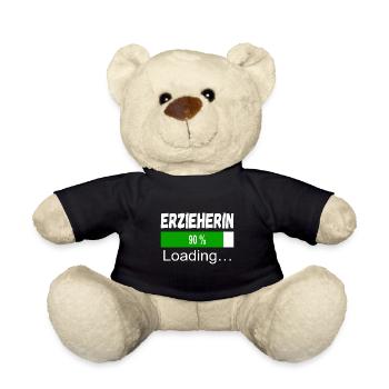 Erzieherin Ausbildung - Teddy - Schwarz - Vorne