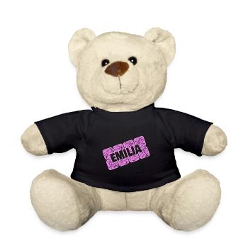 Valentinstag Emilia - Teddy - Schwarz - Vorne