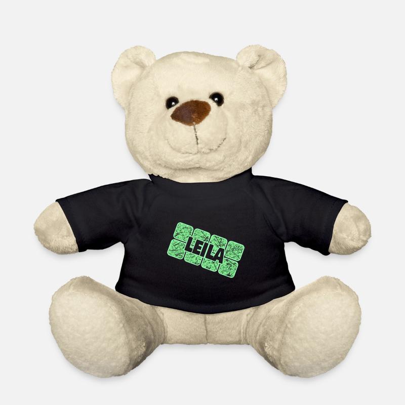 Cadeau pour Leila - Nounours - noir