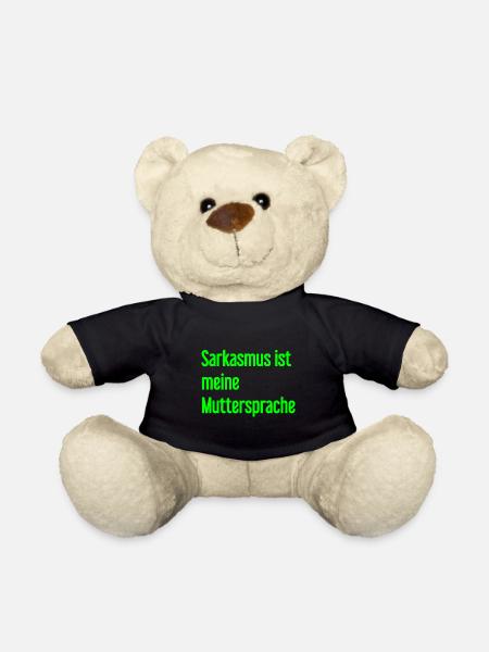 Sarkasmus-Profi - Teddy - Schwarz