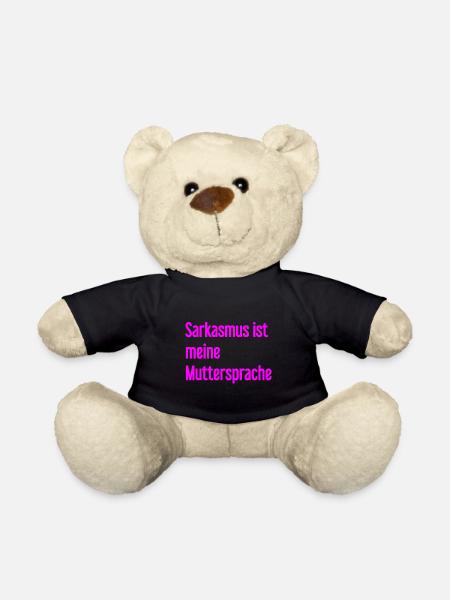 Sarkasmus-Profi - Teddy - Schwarz