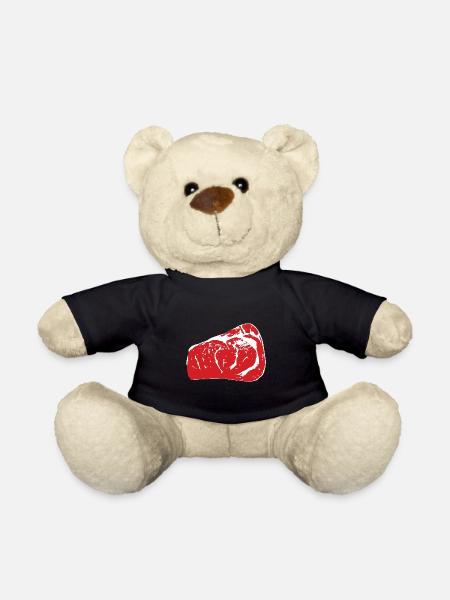 saftiges Steak - Teddy - Schwarz